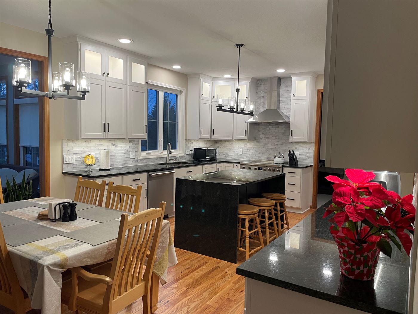 Kitchen and dining remodel by Stellar Construction